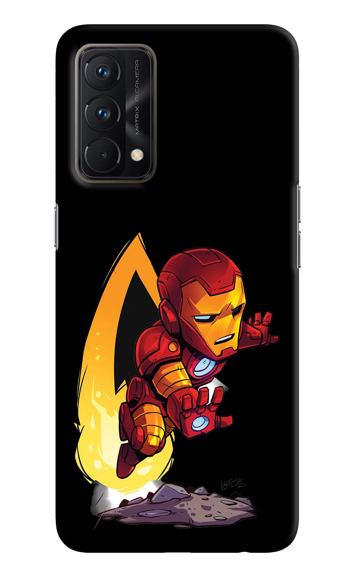 IronMan Realme GT Master Edition Hard Case Back Cover by Casekaro