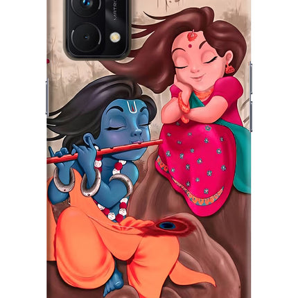 Radhe Krishna Realme GT Master Edition Hard Case Back Cover by Casekaro