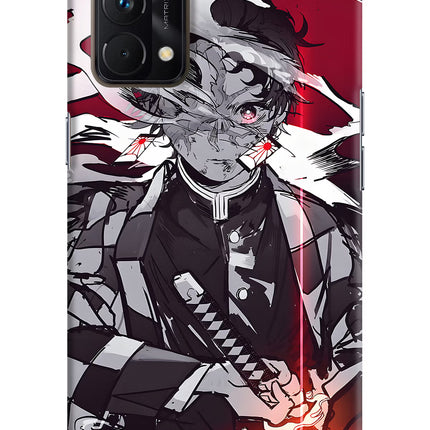 Demon Slayer Realme GT Master Edition Hard Case Back Cover by Casekaro
