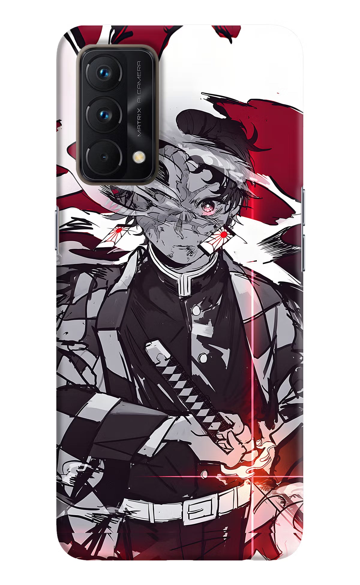 Demon Slayer Realme GT Master Edition Hard Case Back Cover by Casekaro