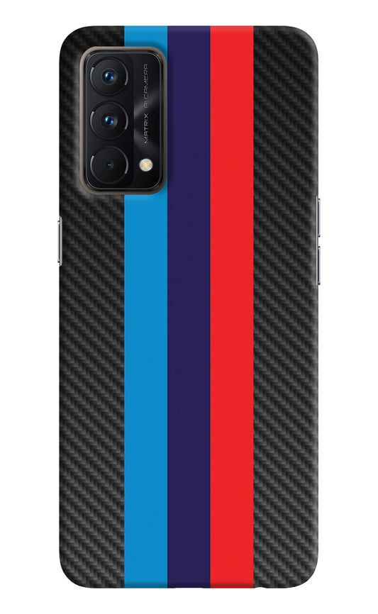 BMW Stripes Pattern Realme GT Master Edition Hard Case Back Cover by Casekaro