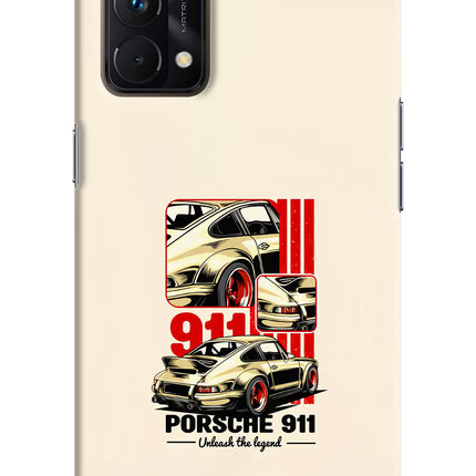 Classic Porsche 911 Realme GT Master Edition Hard Case Back Cover by Casekaro