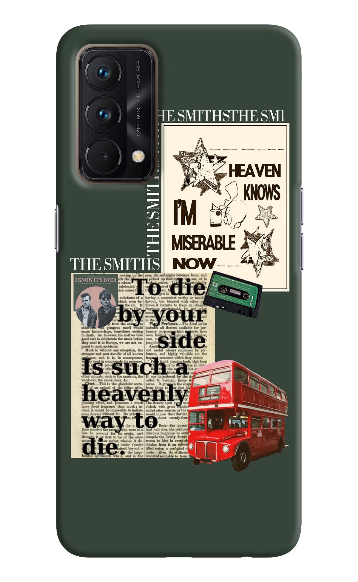 The Smiths Realme GT Master Edition Hard Case Back Cover by Casekaro