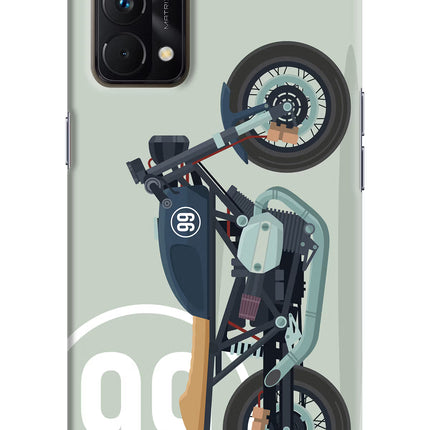 Classic Cafe Racer 99 Realme GT Master Edition Hard Case Back Cover by Casekaro