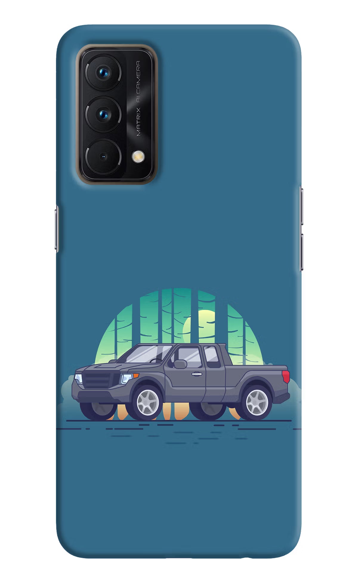 Retro Garage Vibe Realme GT Master Edition Hard Case Back Cover by Casekaro