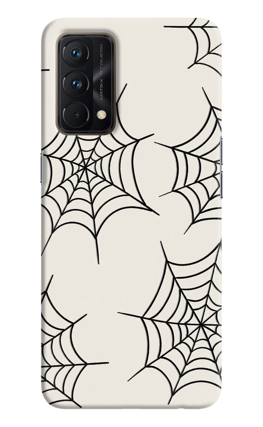 Spider Web Realme GT Master Edition Hard Case Back Cover by Casekaro