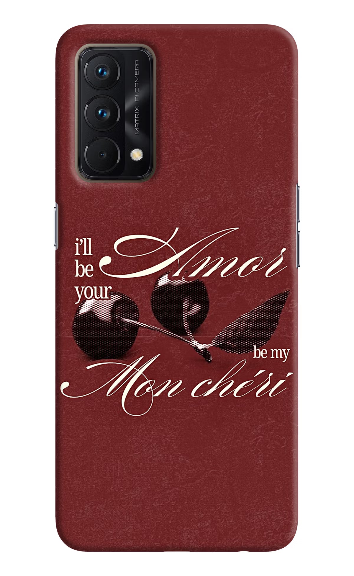 Velvet Cherry Realme GT Master Edition Back Cover