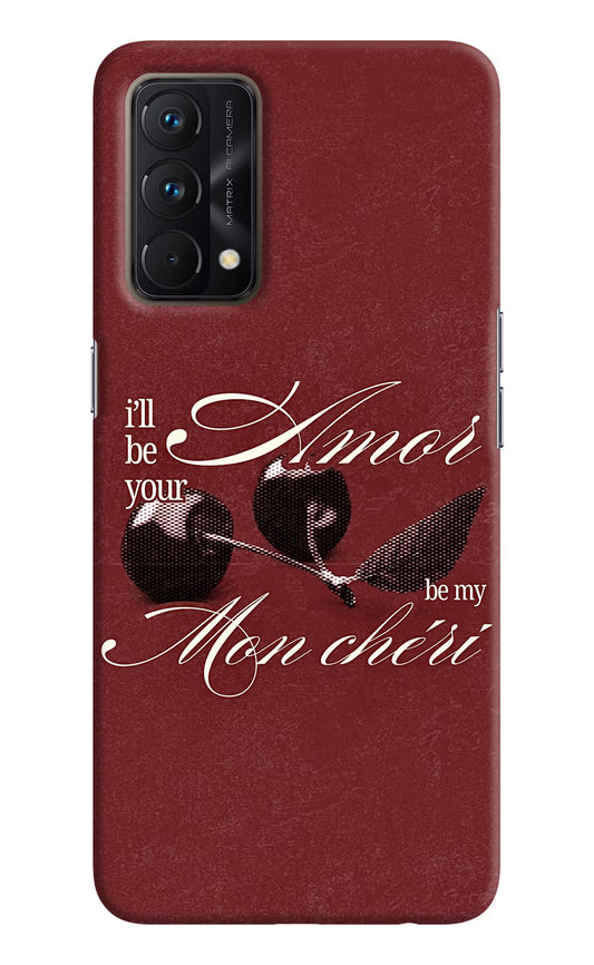 Velvet Cherry Realme GT Master Edition Hard Case Back Cover by Casekaro