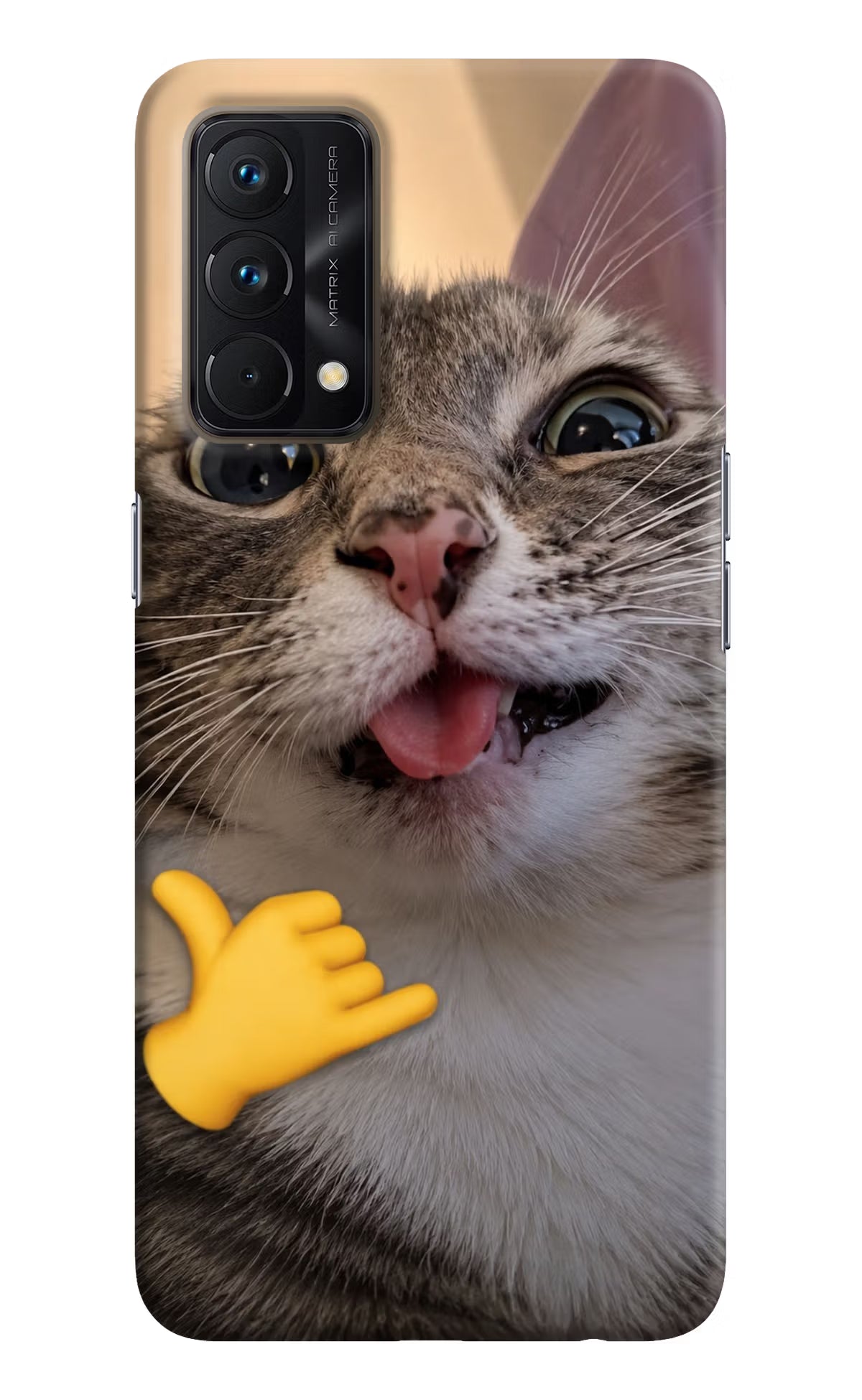 Silly Cat Call Realme GT Master Edition Back Cover