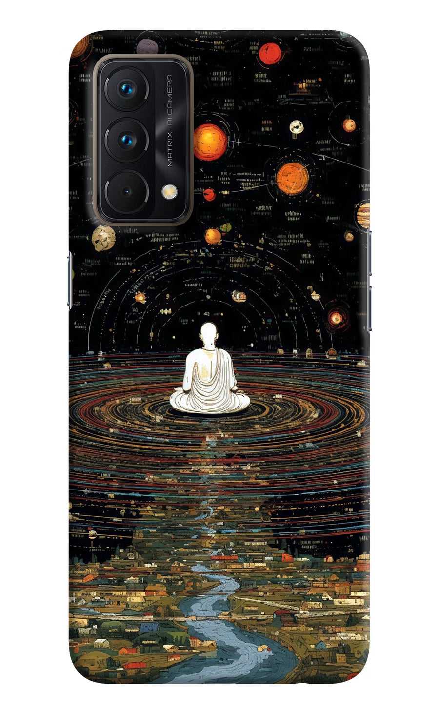Space Monk Realme GT Master Edition Back Cover, Hard case