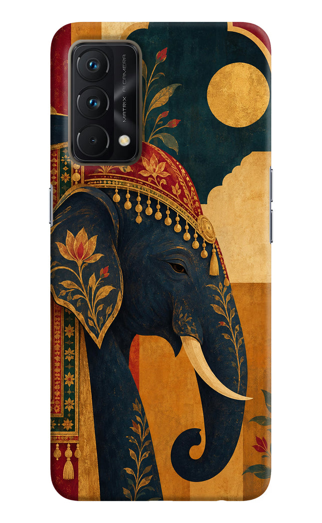 Royal Elephant Realme GT Master Edition Hard Case Back Cover by Casekaro