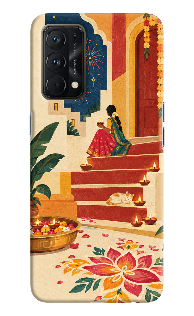 Diwali Rangoli Realme GT Master Edition Back Cover