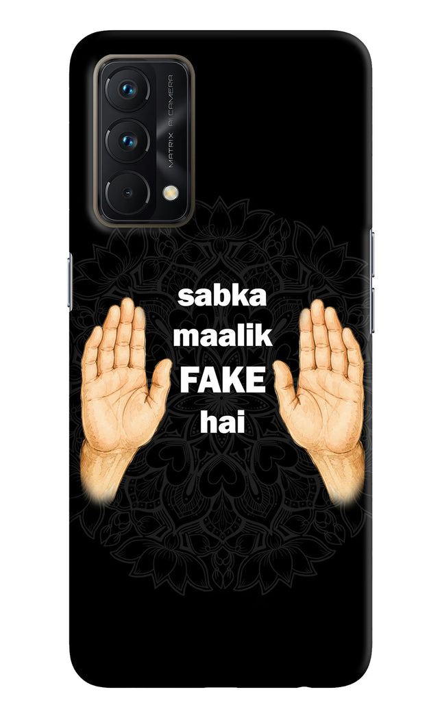 Sabka Malik Fake Realme GT Master Edition Hard Case Back Cover by Casekaro