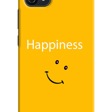 Happiness With Smiley Oppo A16k/A16e Hard Case Back Cover by Casekaro