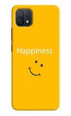 Happiness With Smiley Oppo A16k/A16e Hard Case Back Cover by Casekaro