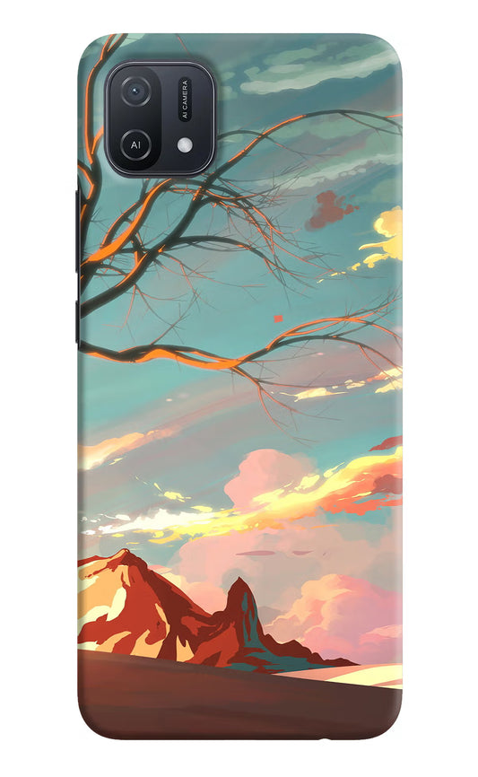 Scenery Oppo A16k/A16e Hard Case Back Cover by Casekaro