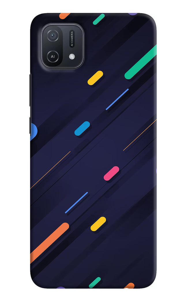 Abstract Design Oppo A16k/A16e Hard Case Back Cover by Casekaro