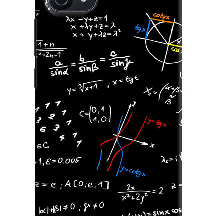 Mathematics Formula Oppo A16k/A16e Hard Case Back Cover by Casekaro