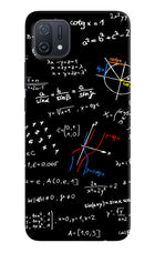 Mathematics Formula Oppo A16k/A16e Hard Case Back Cover by Casekaro
