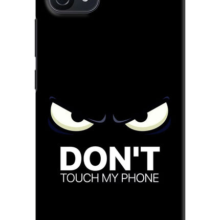 Don'T Touch My Phone Oppo A16k/A16e Hard Case Back Cover by Casekaro