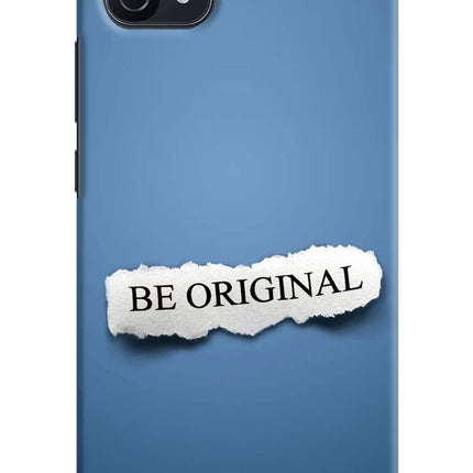 Be Original Oppo A16k/A16e Hard Case Back Cover by Casekaro