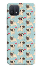 Pug Dog Oppo A16k/A16e Hard Case Back Cover by Casekaro