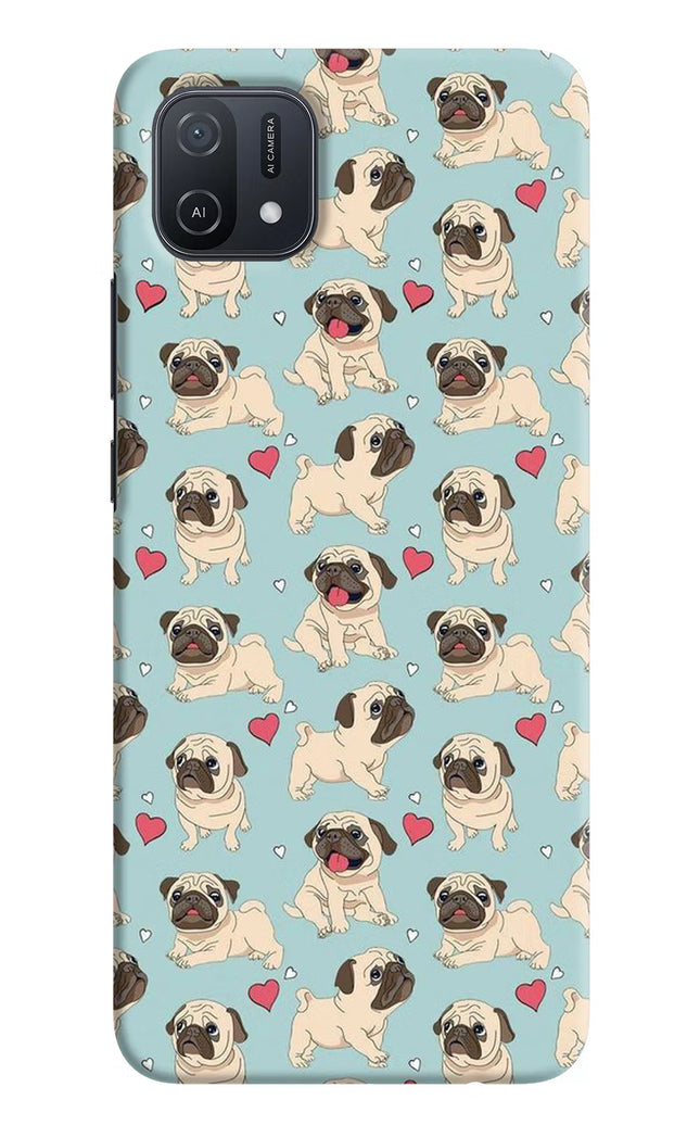 Pug Dog Oppo A16k/A16e Hard Case Back Cover by Casekaro
