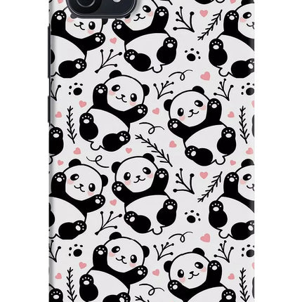 Cute Panda Oppo A16k/A16e Hard Case Back Cover by Casekaro