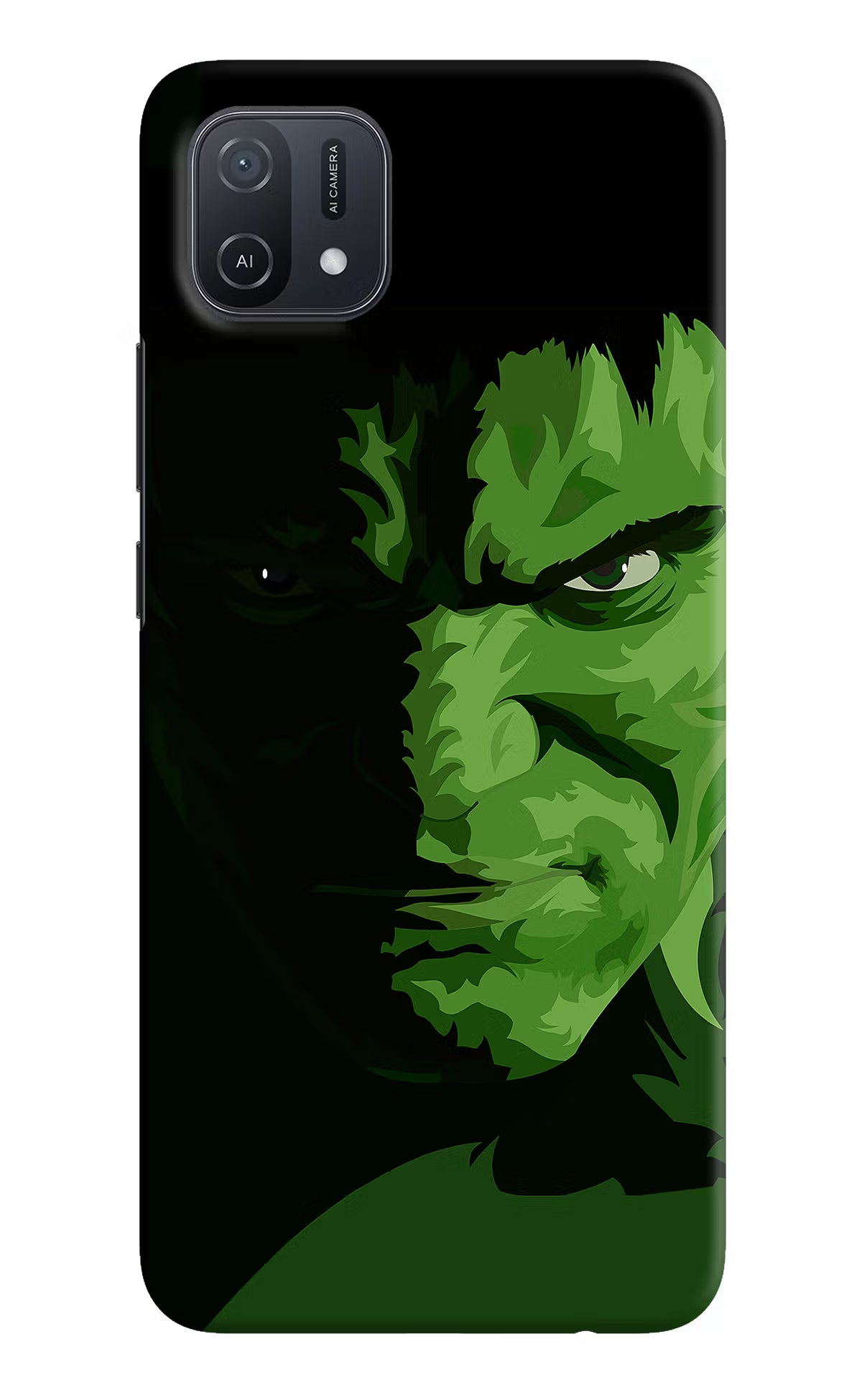 HULK Oppo A16k/A16e Hard Case Back Cover by Casekaro