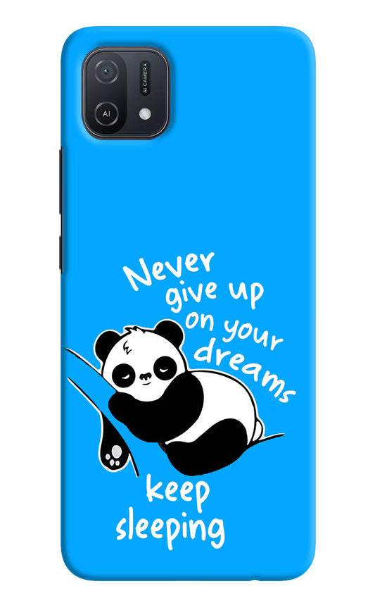 Keep Sleeping Oppo A16k/A16e Hard Case Back Cover by Casekaro