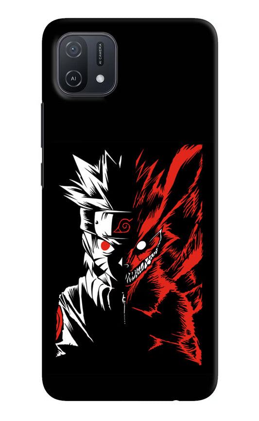 Naruto Two Face Oppo A16k/A16e Hard Case Back Cover by Casekaro