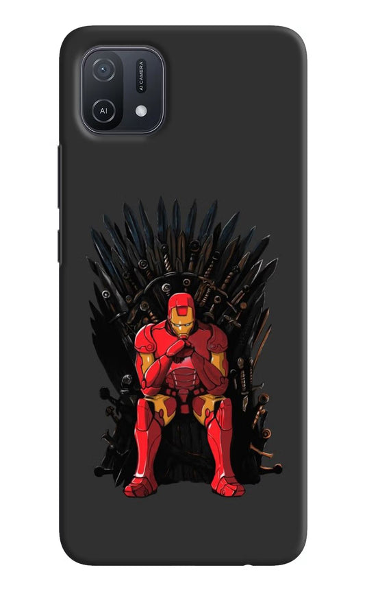 Ironman Throne Oppo A16k/A16e Hard Case Back Cover by Casekaro