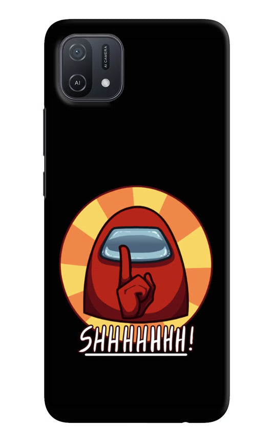 Among Us Shhh! Oppo A16k/A16e Hard Case Back Cover by Casekaro