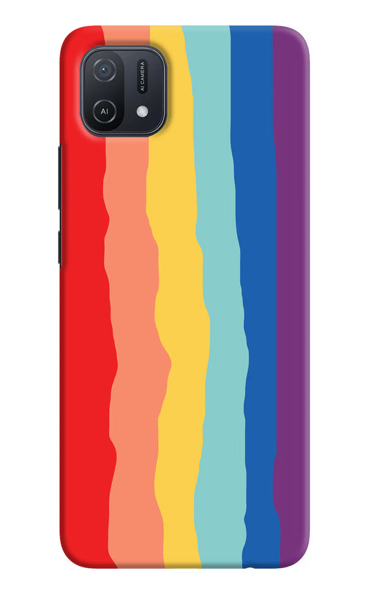 Rainbow Oppo A16k/A16e Hard Case Back Cover by Casekaro