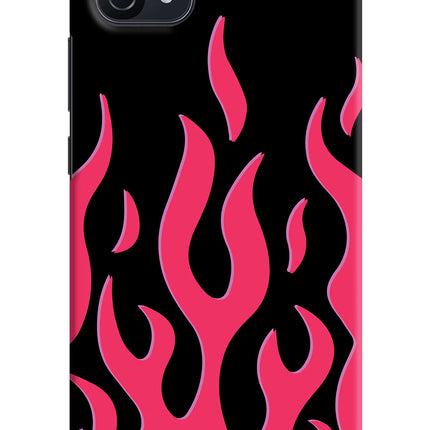 Fire Flames Oppo A16k/A16e Hard Case Back Cover by Casekaro