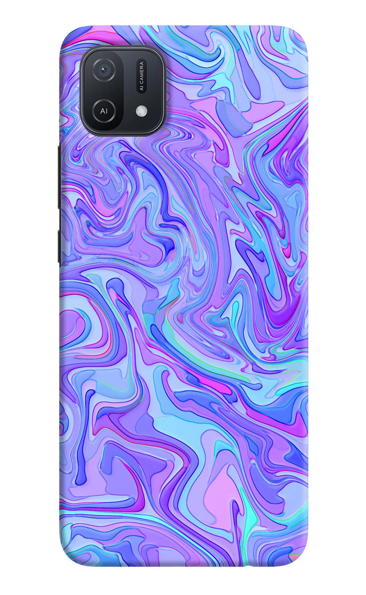 Glitter Oppo A16k/A16e Hard Case Back Cover by Casekaro