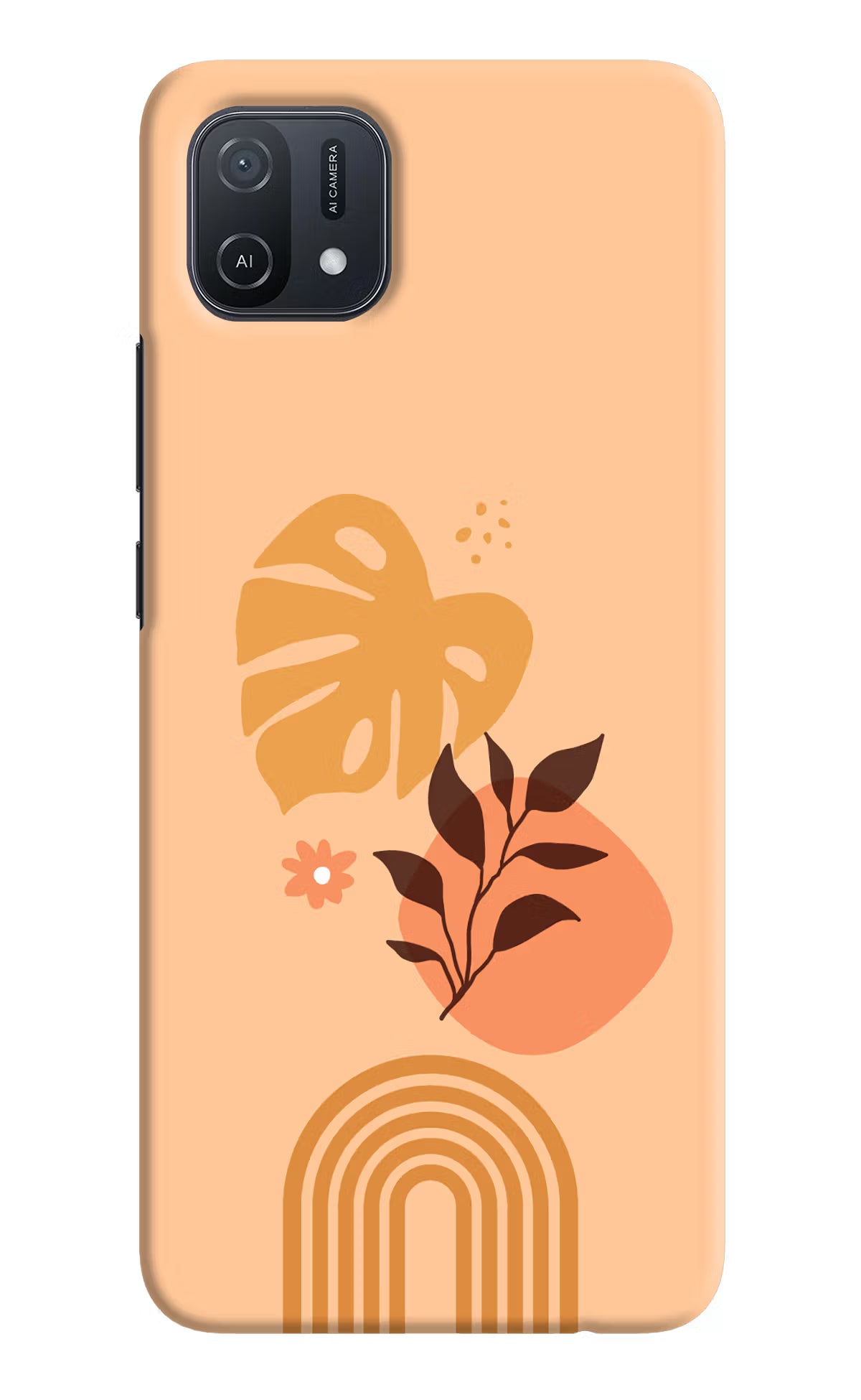 Bohemian Art Oppo A16k/A16e Hard Case Back Cover by Casekaro