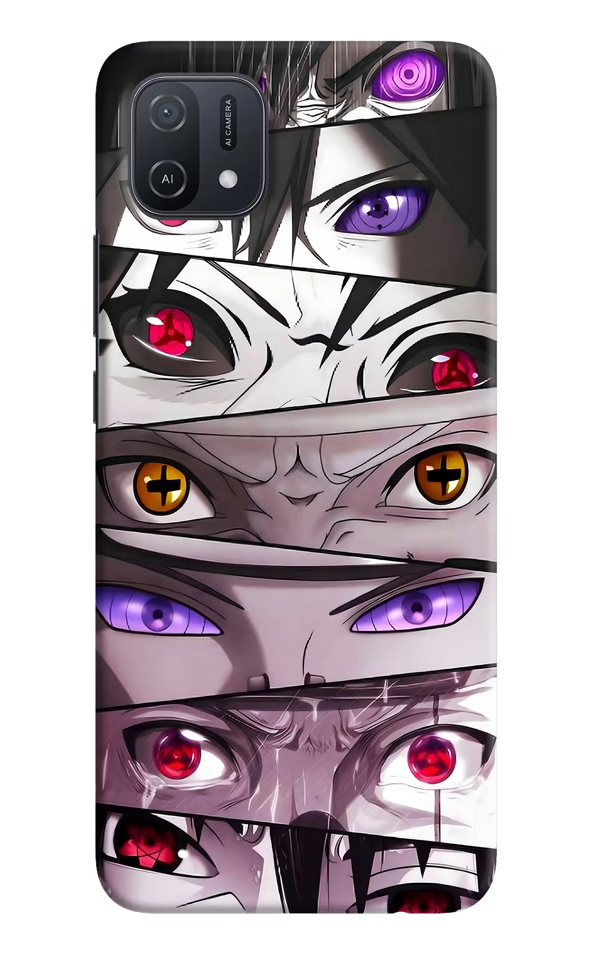 Naruto Anime Oppo A16k/A16e Hard Case Back Cover by Casekaro