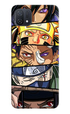 Naruto Character Oppo A16k/A16e Hard Case Back Cover by Casekaro