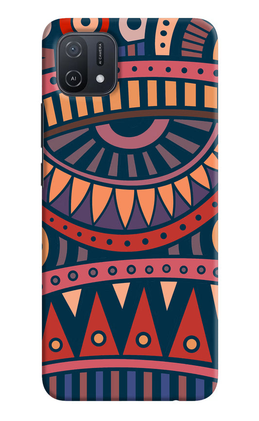 African Culture Design Oppo A16k/A16e Hard Case Back Cover by Casekaro