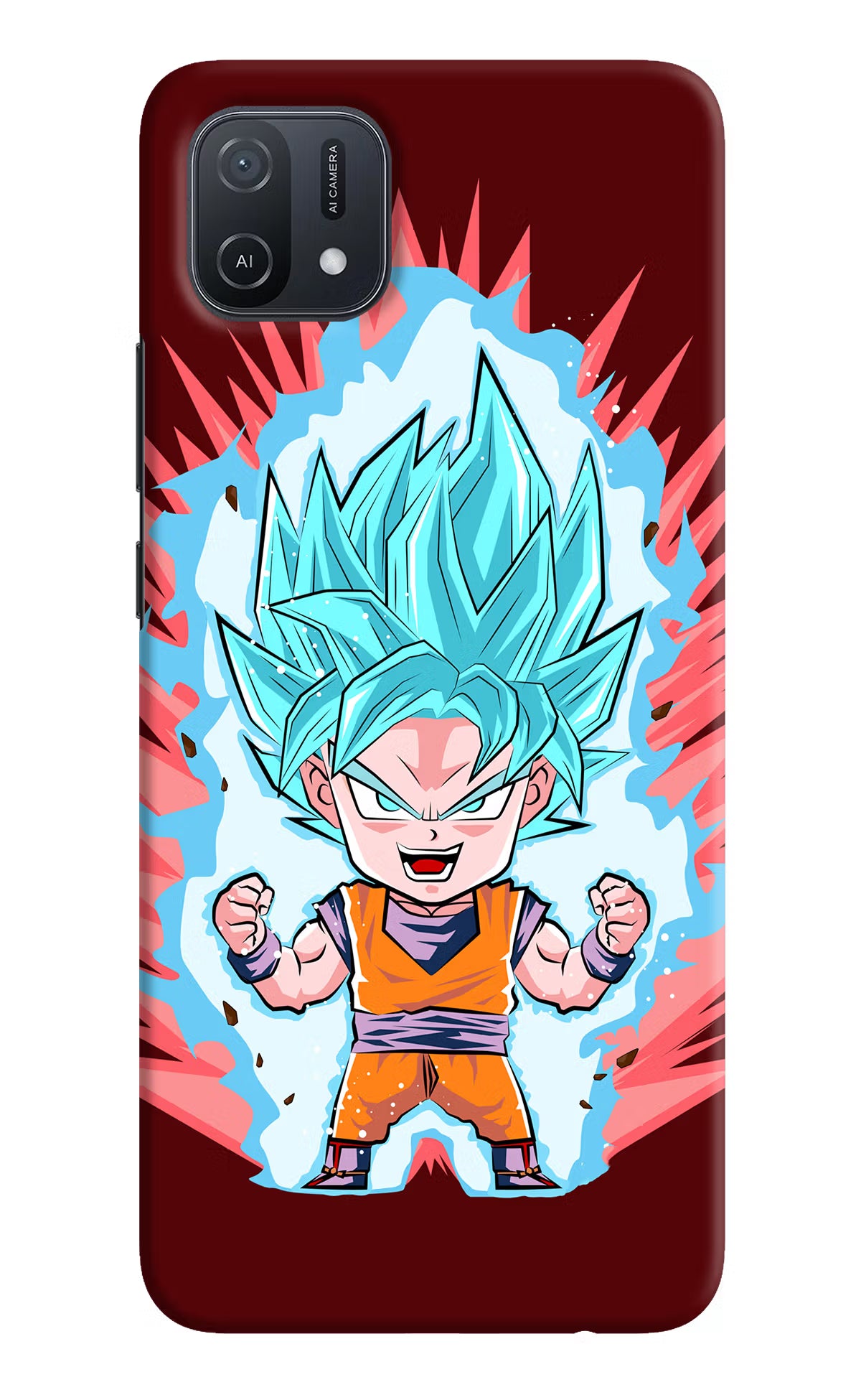 Goku Little Oppo A16k/A16e Hard Case Back Cover by Casekaro
