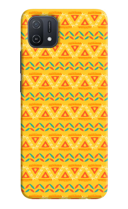 Tribal Pattern Oppo A16k/A16e Hard Case Back Cover by Casekaro