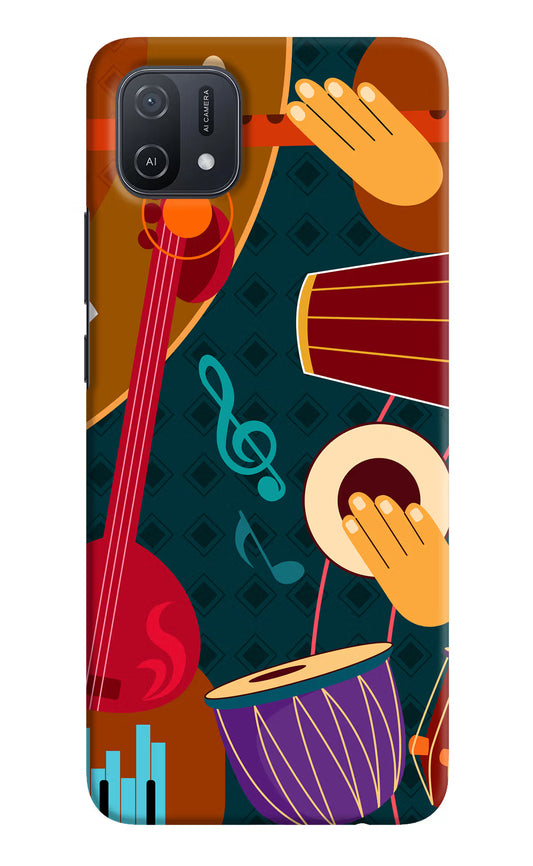 Music Instrument Oppo A16k/A16e Hard Case Back Cover by Casekaro