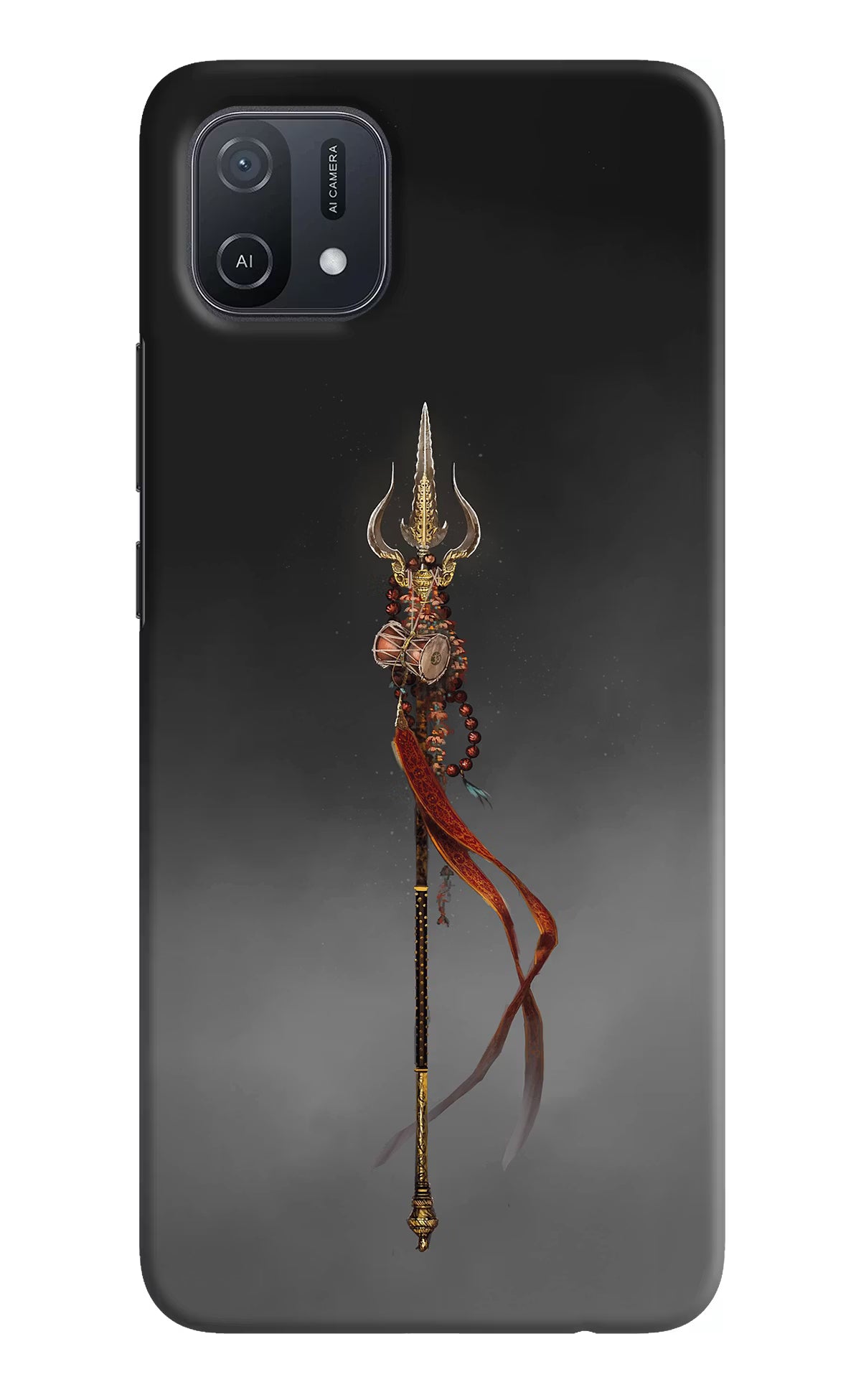 Shiv Trishul Oppo A16k/A16e Hard Case Back Cover by Casekaro