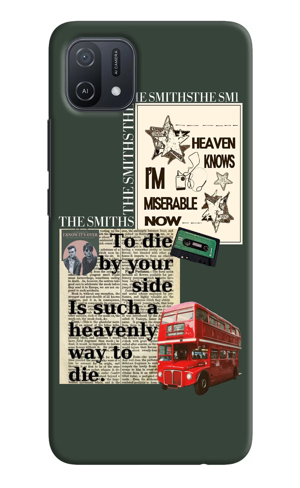 The Smiths Oppo A16k/A16e Hard Case Back Cover by Casekaro