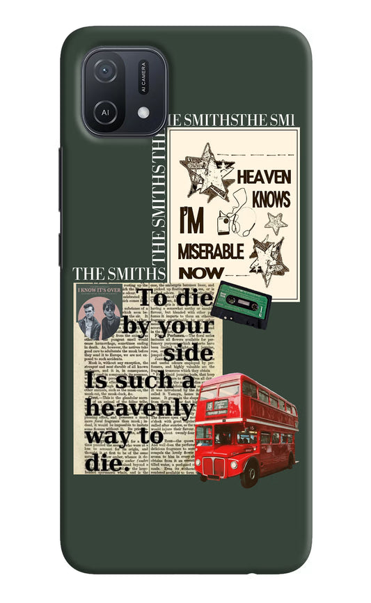 The Smiths Oppo A16k/A16e Hard Case Back Cover by Casekaro