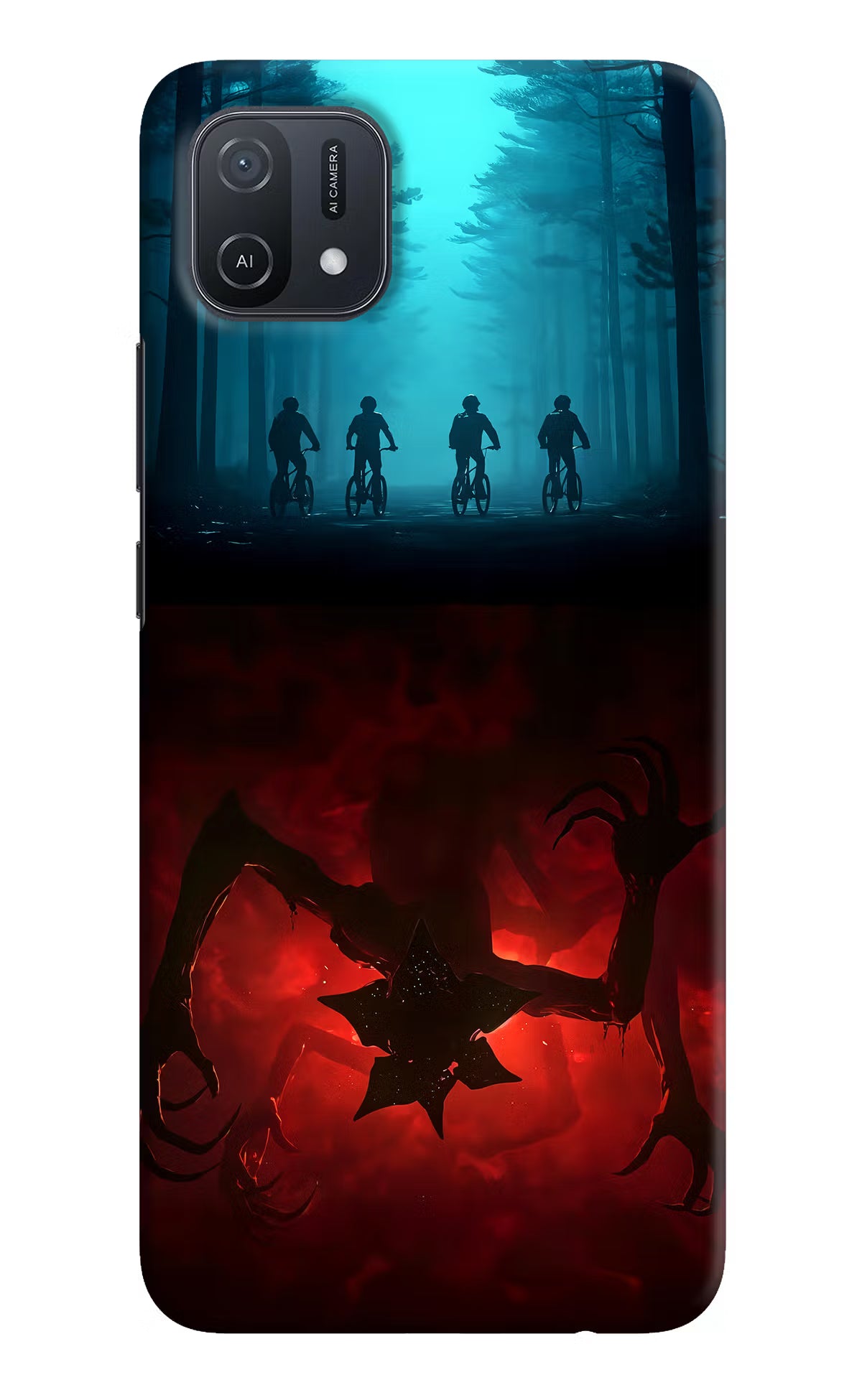 Ordinary Things Downside Up Oppo A16k/A16e Hard Case Back Cover by Casekaro