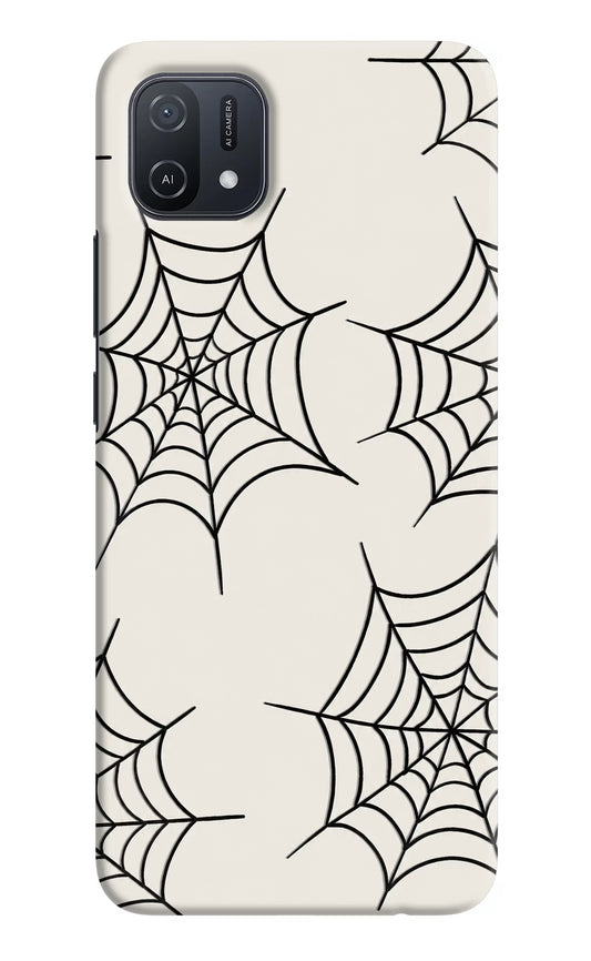 Spider Web Oppo A16k/A16e Hard Case Back Cover by Casekaro