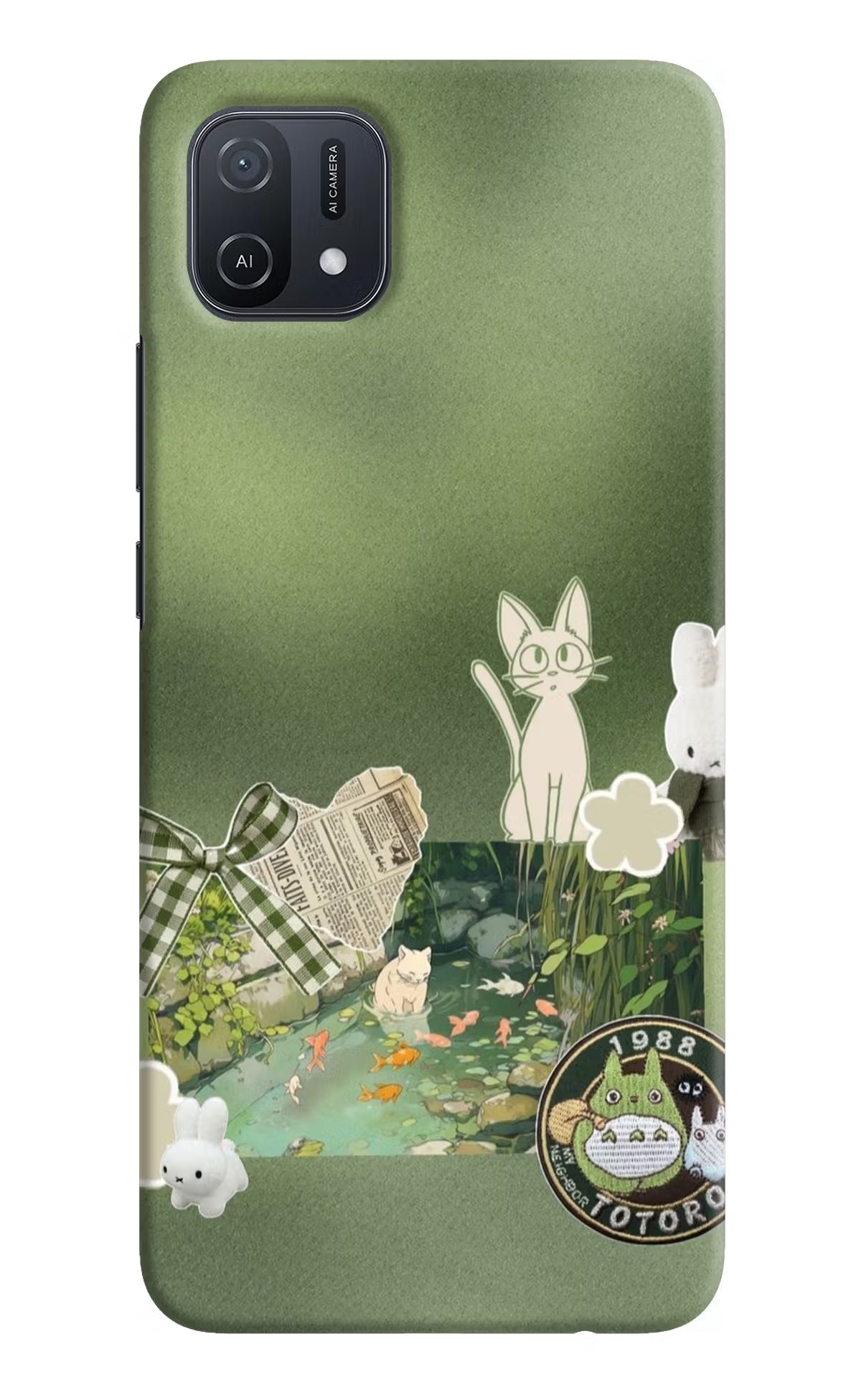 Aesthetic anime Oppo A16k/A16e Back Cover