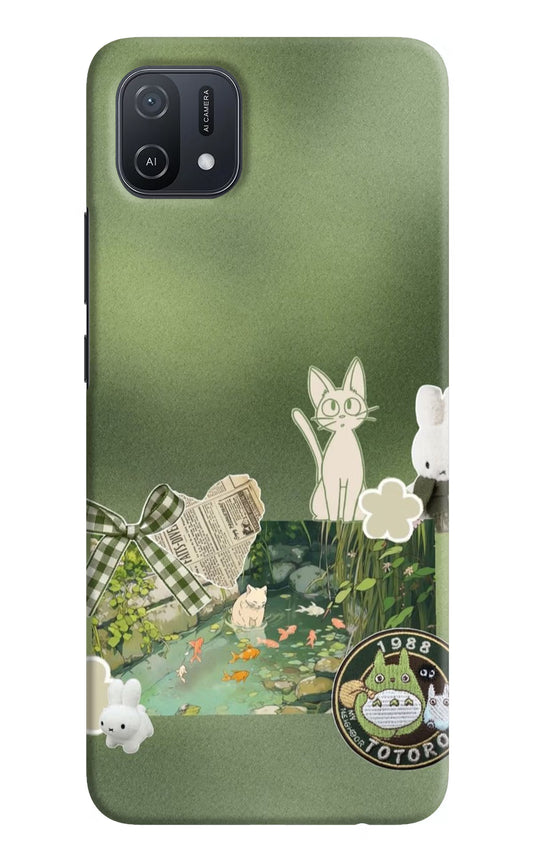 Aesthetic anime Oppo A16k/A16e Hard Case Back Cover by Casekaro